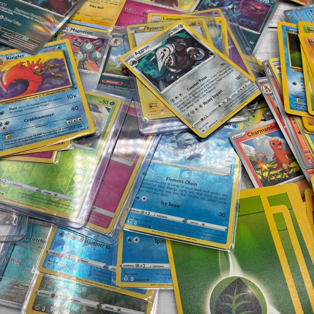 Pokemon Card Lot Vintage Base Set, Fossil, Modern Holos, Reverse Holos modern